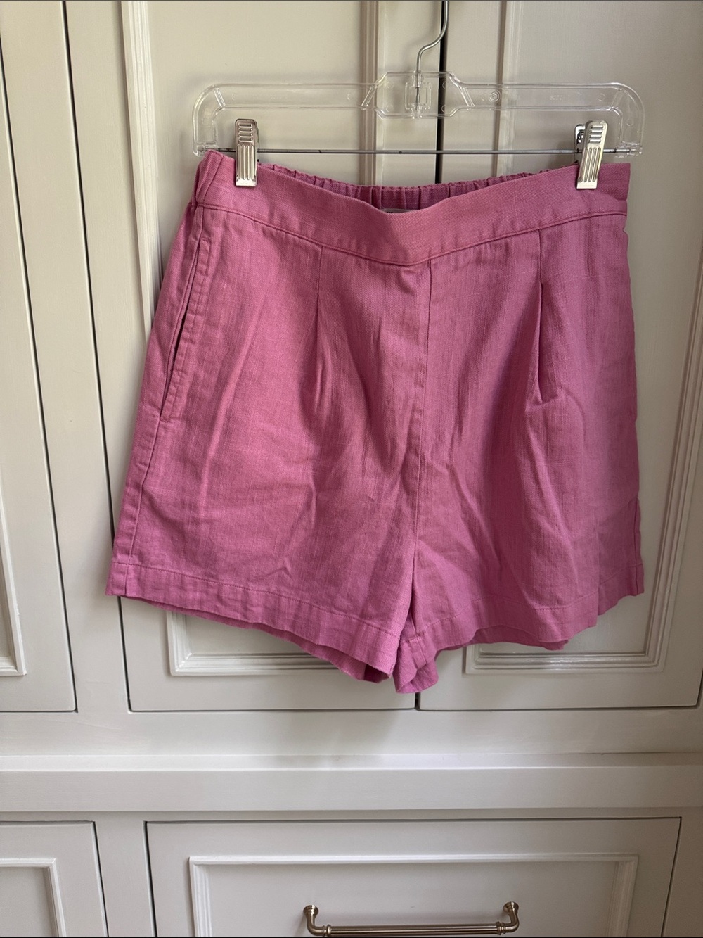 Madewell small linen shorts
